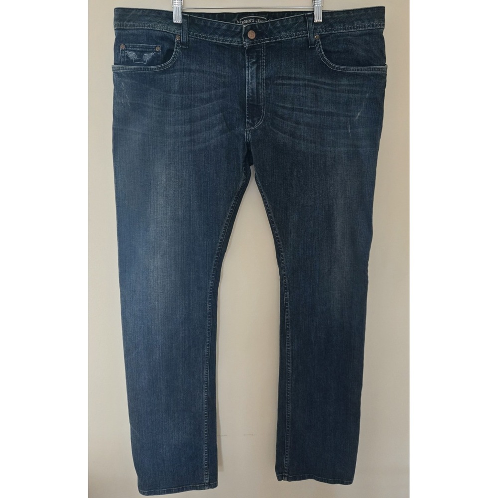 VTG Robin's Jeans - Men's 42×37 - Dark Wash Denim - Style #BM5976 - Cut #604081